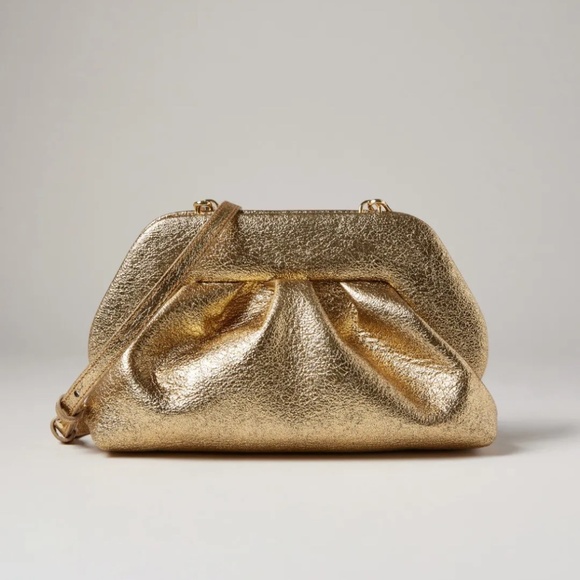 THEMOIRè Handbags - THEMOIRè Tia Clutch Bag Gold
